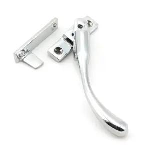 From The Anvil Polished Chrome Night-Vent Locking Peardrop Fastener - RH