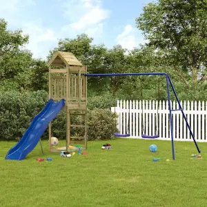 Berkfield Outdoor Playset Impregnated Wood Pine