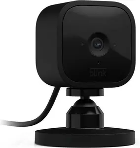 Blink Mini Indoor Plug-In CCTV Smart Security Camera - Black