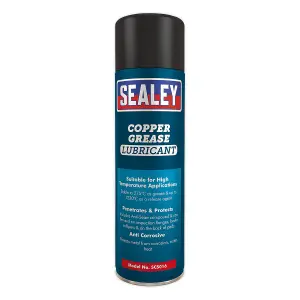 Sealey Copper Grease Lubricant 500ml SCS016S