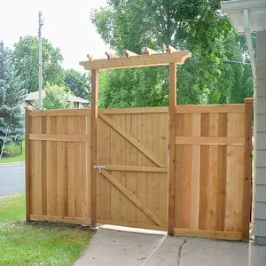 Wooden Garden Gate Side Gate with Latch H 152 cm x W 91 cm