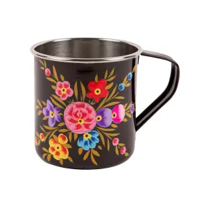 BillyCan - Camping Mug - 450ml  - Carbon Pansy