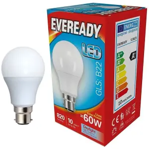 Eveready 8.8w BC 6500k Frosted GLS LED Light Bulb - Daylight