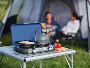 Campingaz Camping Kitchen 2 Grill & Go Elite Gas Stove