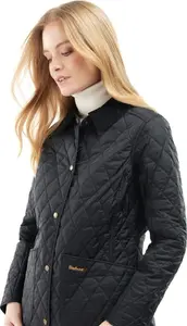 Women's Barbour Annandale Quilted Jacket - Black - UK: 8