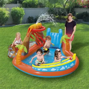 Bestway Multicolour Small Lava Lagoon Plastic Water park