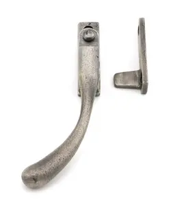 From The Anvil Antique Pewter Night-Vent Locking Peardrop Fastener - LH