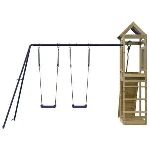 Berkfield Outdoor Playset Impregnated Wood Pine