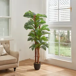 200cm H Garden Decoration Artificial Green Fern Tree with Pot