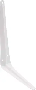 EAI - London Shelf Bracket - 250x200x41x1mm - White - Pack of 10