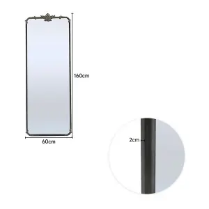 Full Body Wall Mirror for Bedroom 160cm H