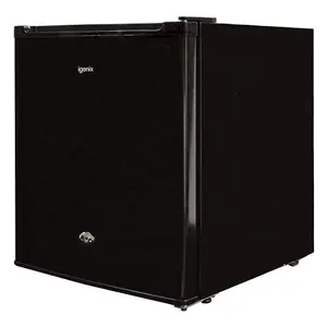 Igenix IG3711BL Counter Top Fridge with Lock, 47 Litre, Reversible Door, Black