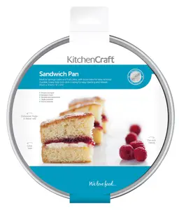 KitchenCraft Non-Stick 20cm Loose Base Sandwich Pan