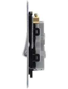 BG 10A Rocker Flat Control switch with Without LED indicator Matt