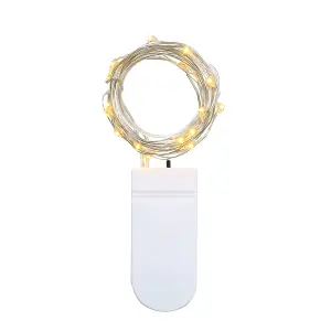 Battery Powered Fairy String Light in Warm White 5 Meters 50 LED