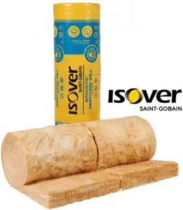 Isover Acoustic Partition Roll - 50mm X 1.2m X 13m Roll - APR 1200 Low Density - Superior Soundproofing For Partitions, Walls & Floors