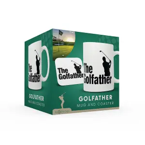 InGenious Golfather Mug and Coaster in Gift Box