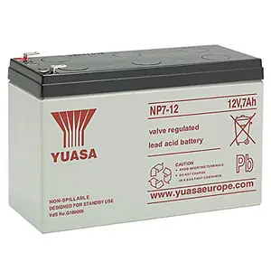 Yuasa NP7-12 Auxiliary Battery for Reliable Power Supply