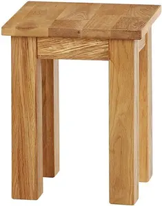 Carmel 3 Piece Nest Of Tables Three Posts Table Base Colour: Oak