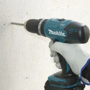 Makita 18V Li-ion Brushed Cordless Combi drill (2 x 3Ah) - DHP453SFE