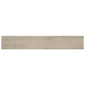 Fitz Matt Natural Wood Wood Effect Porcelain Outdoor Tile - Pack of 2, 0.71m² - (L)1200x(W)295