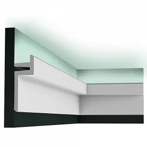 Orac Decor C382 L3 Linear LED Lighting Moulding 2 Pack - 4 Metres