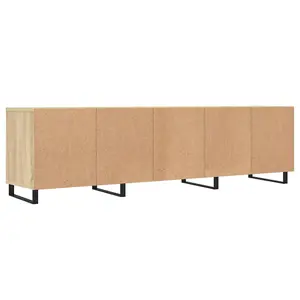 Berkfield TV Cabinet Sonoma Oak 150x30x44.5 cm Engineered Wood