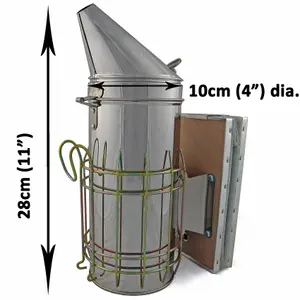 Stainless Steel Bee Smoker With Safety Guard