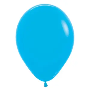 Sempertex Fashion Latex Balloons (Pack of 100) Blue (One Size)