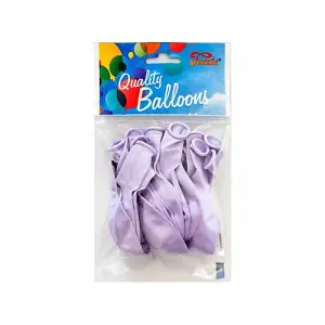 Globos Payaso Macaroon Latex Balloons (Pack of 20) Grape (One Size)