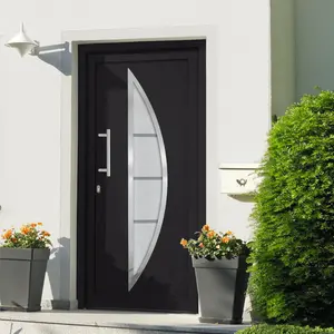 Tosca Front Door Anthracite / Left Handing / 190cm H x 98cm W x 7cm D