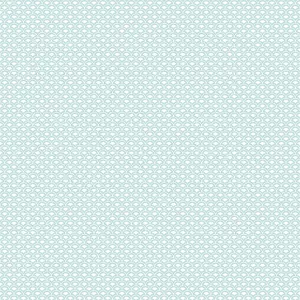 Galerie Small Prints Blue Geometric Shell Top Wallpaper Roll