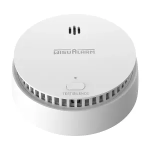 WisuAlarm HY-SA30A-R8 Wireless Interconnected Battery Powered Smoke Alarm