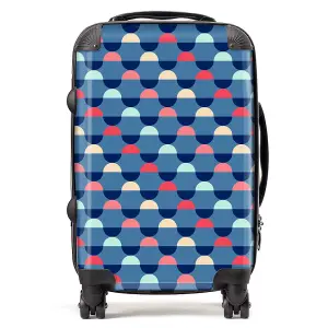 Geometric Pattern Suitcase - Cabin