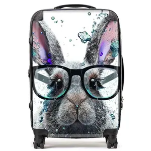 Rabbit Splashart Suitcase - Medium