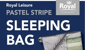 Royal Leisure  Pastel Stripe Sleeping Bag