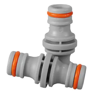 Universal garden hose double male hose connector/joiner/adaptor (connects to all other quality hose fittings)