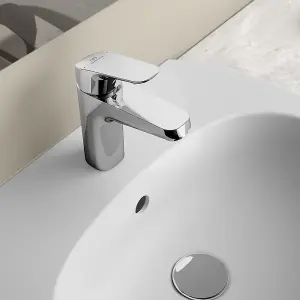 Ideal Standard Ceraflex Grande Mixer Basin Tap without Pop Up Waste, B2326AA, Chrome