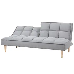 Sofa Bed SILJAN Light Grey Grey