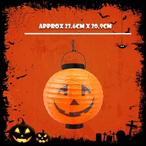 Halloween Paper Lantern Halloween Party, Trick or Treat 20cm Pumpkin