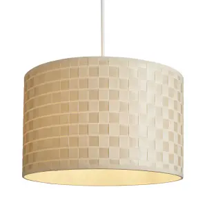 Inlight Juno Ivory Woven Lamp shade (D)35cm