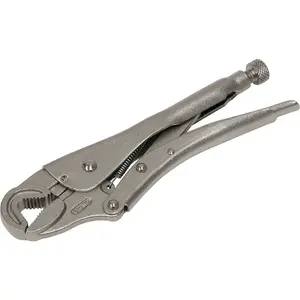 235mm Round Jaw Locking Pliers with 35mm Capacity - Durable Chrome Molybdenum Construction