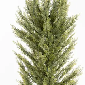 Blooming Artificial - Faux Conifer Tree - Outdoor Cedar Topiary Garden Plant