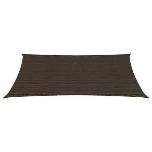 Berkfield Sunshade Sail 160 g/m2 Brown 2x4 m HDPE