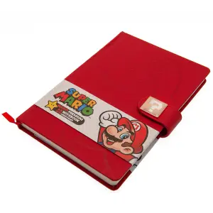 Super Mario Premium Notebook Red (One Size)