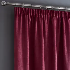 Galaxy Pair of Light Reducing Thermal Effect Pencil Pleat Curtains