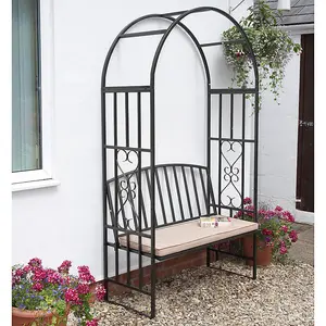 Metal Garden Arch with Cushions