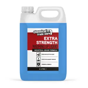 Chemical Trade Store - Concentrated Washing Up Liquid - Eucalyptus - 5 Litre