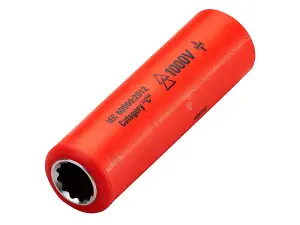 High-Performance 10mm Insulated Deep Socket for Safe Electrical Tasks