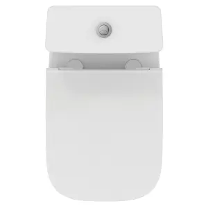 Ideal Standard i.life S White Back to wall Square Toilet set with Soft close seat & Close coupled cistern